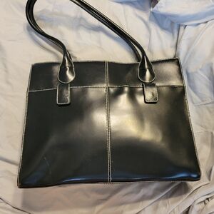 Wilson's Leather women's business tote bag in black